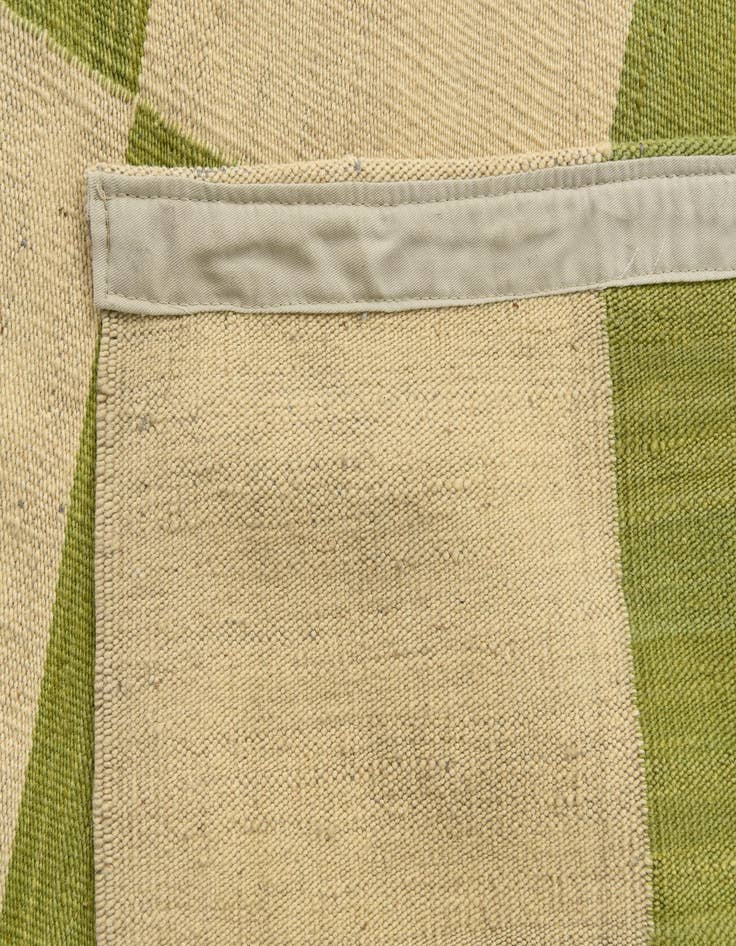 Detail image of 2' 10 x 9' 8  Hand Woven Kilim Modern Wool Runner Rug