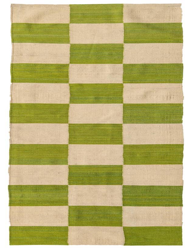 Detail image of 2' 10 x 9' 8 Hand Woven Kilim Modern Wool Runner Rug