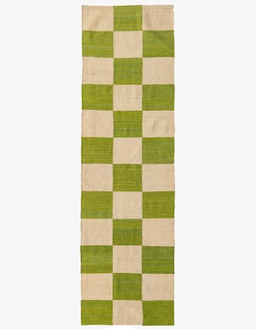 2' 10 x 9' 8 Hand Woven Kilim Modern Wool Runner Rug