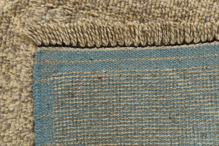 6' 2 x 9' 6 Hand Knotted Moroccan Wool Rug