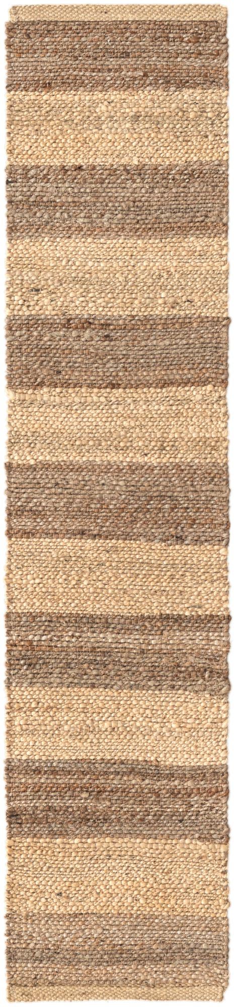 1' 2 x 5' 1 Handmade Braided Jute Table Runner Rug