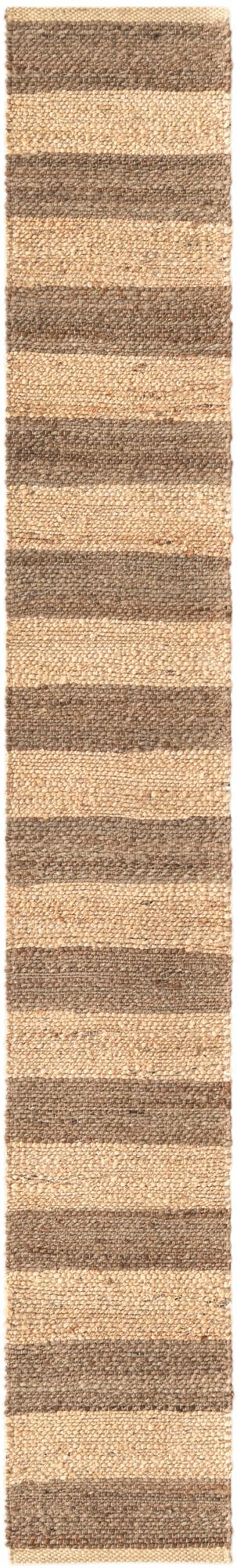 1' 2 x 8' Handmade Braided Jute Table Runner Rug