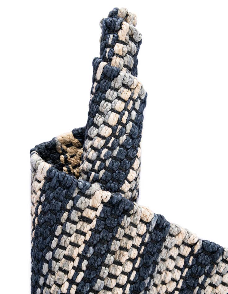 Detailansicht von 155cm x 245cm Chunky Jute Teppich
