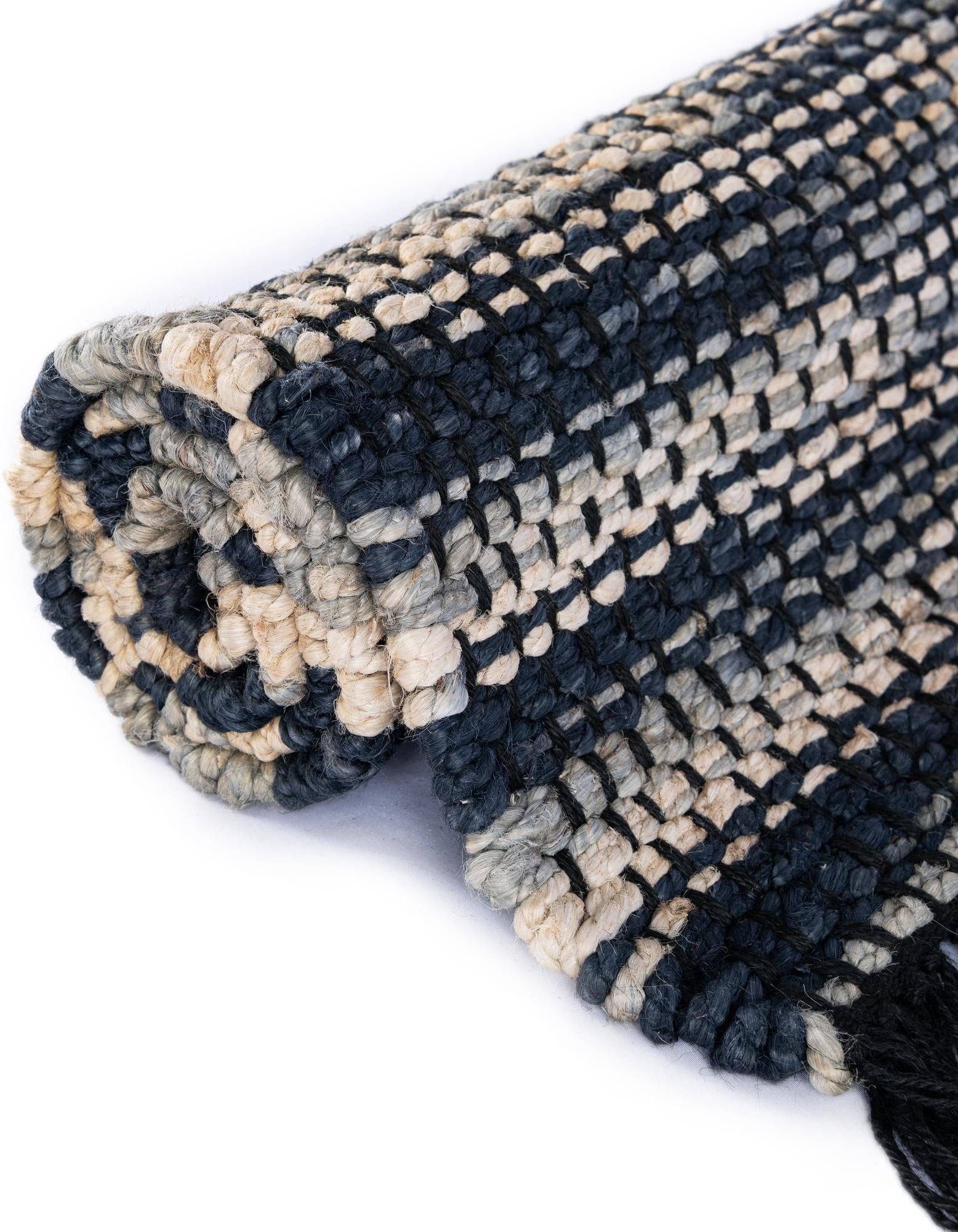 5' 1 x 8' Chunky Jute Rug