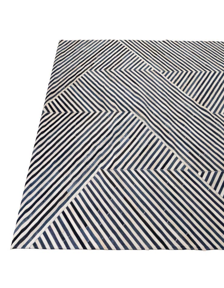 Detail image of 7' 11 x 10' 10 Cowhide - Patchwork Rug