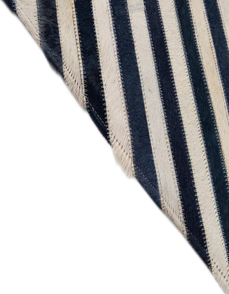 Detail image of 7' 11 x 10' 10 Cowhide - Patchwork Rug