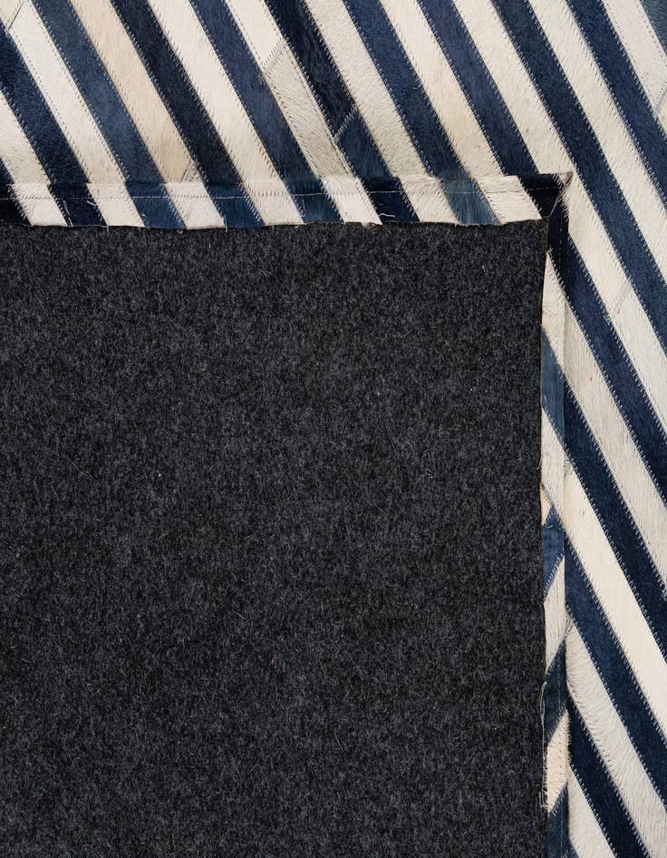 Detail image of 7' 11 x 10' 10 Cowhide - Patchwork Rug