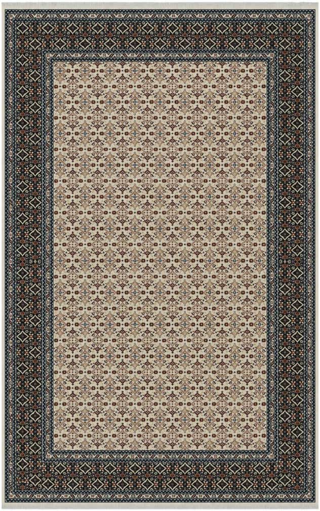 5' 3 x 8' Nain Design Rug