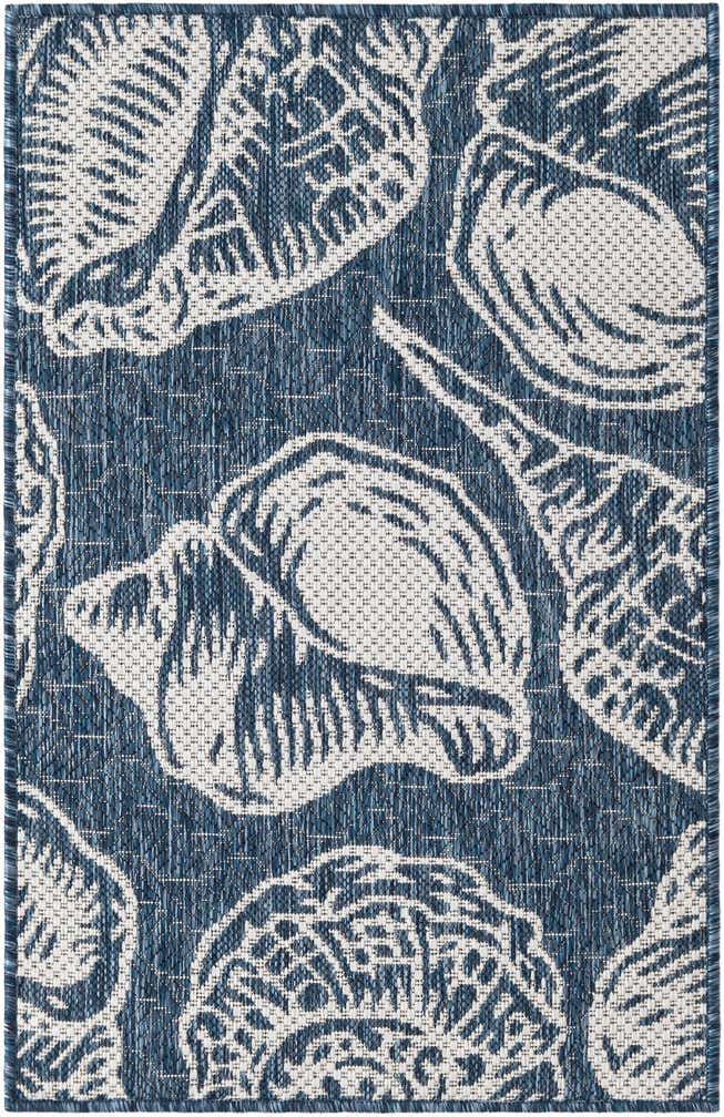 2' x 3' Easy-Clean Coastal Indoor / Outdoor Rug