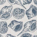 Rug Ivory and Navy Blue Swatch link