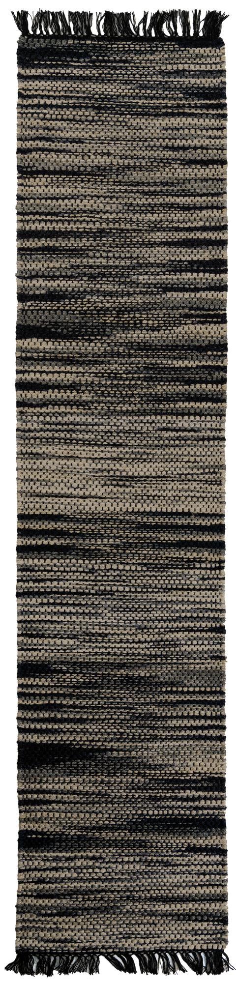 2' 7 x 12' Hand Woven Chunky Jute Runner Rug