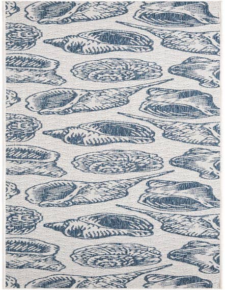 Detail image of 2' 7 x 12' Easy-Clean Coastal Indoor / Outdoor Runner Rug