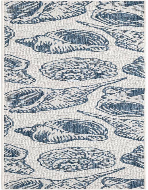 Detail image of 2' x 8' Easy-Clean Coastal Indoor / Outdoor Runner Rug