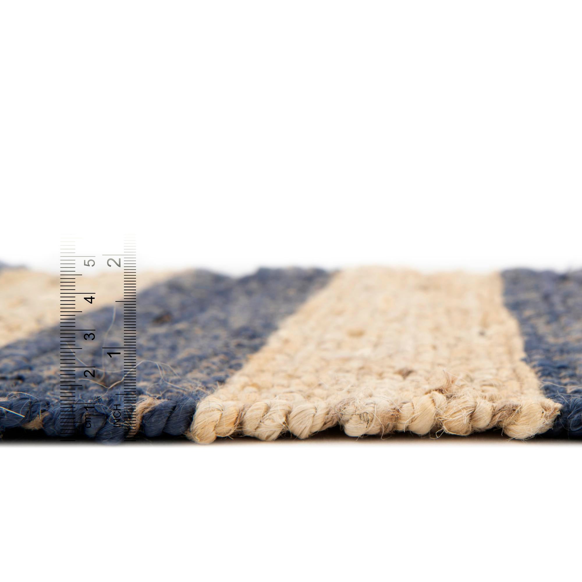 7' 10 x 7' 10 Handmade Braided Jute Square Rug