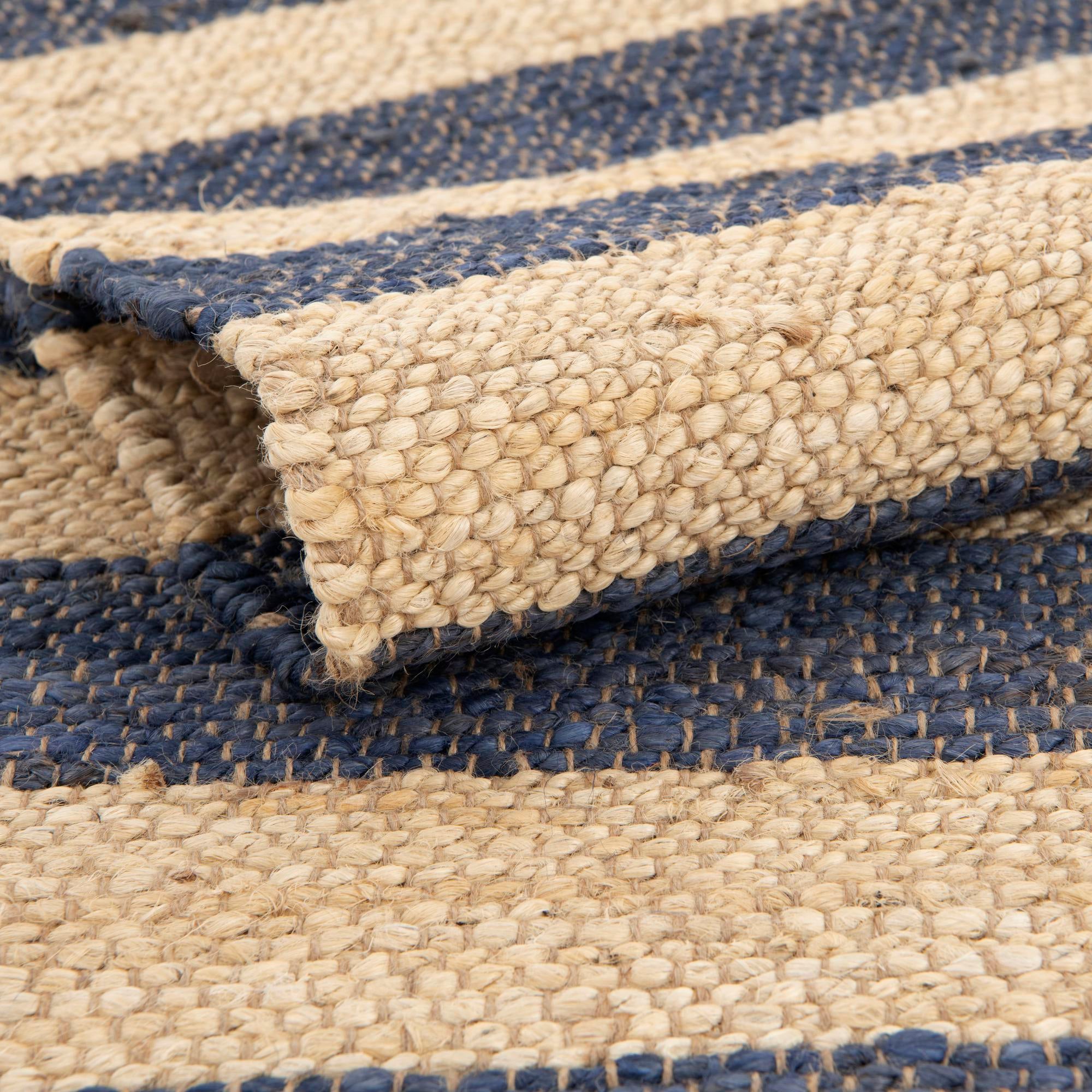 7' 10 x 7' 10 Handmade Braided Jute Square Rug