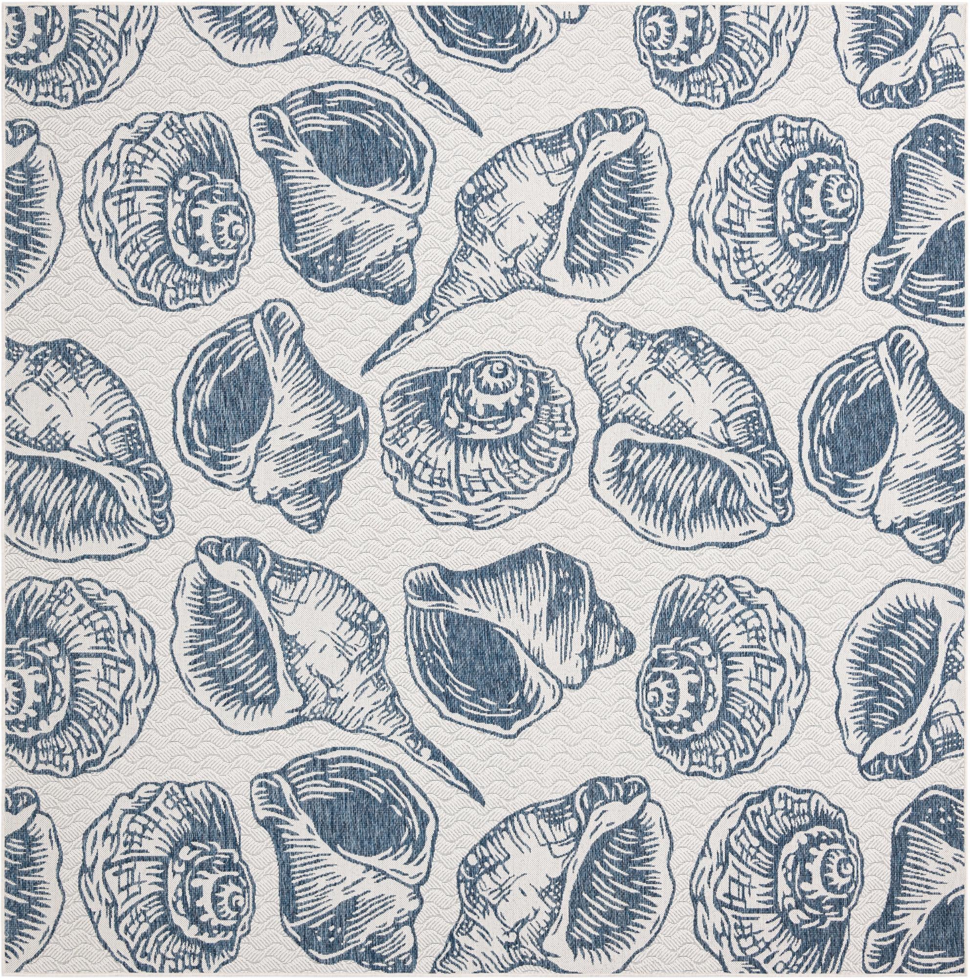 Rug Ivory and Navy Blue Swatch link