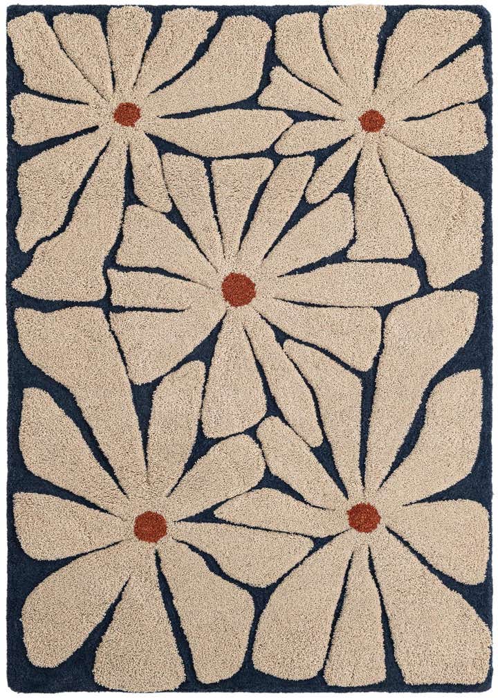 8' x 10' Handtufted Wool Rug