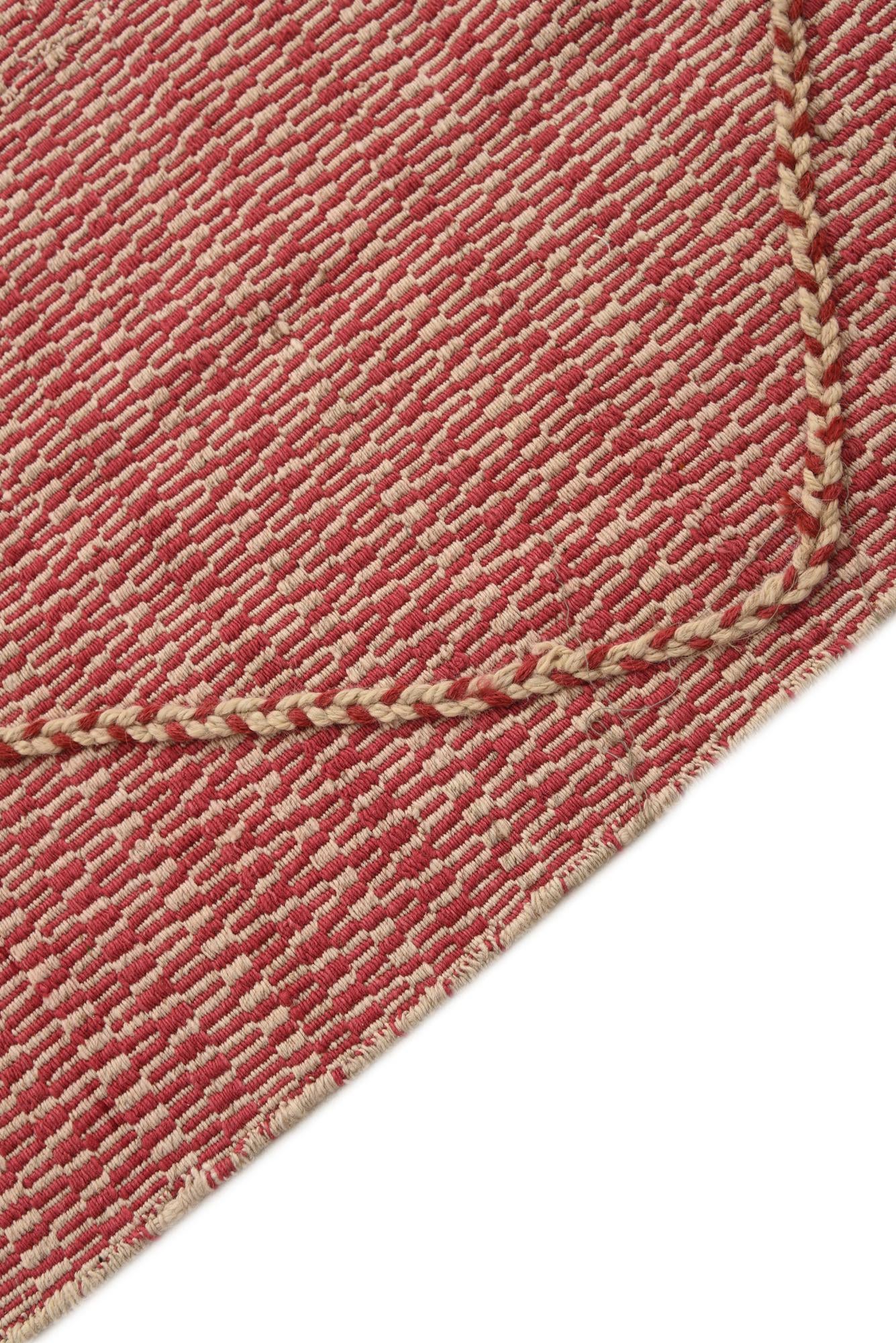 6' x 8' 5 Hand Knotted Moroccan Wool Rug