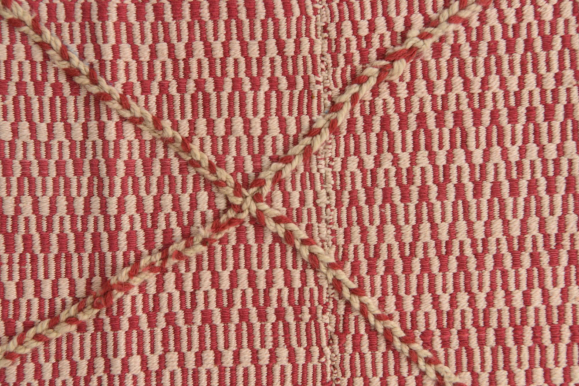 6' 2 x 8' 8 Hand Knotted Moroccan Wool Rug