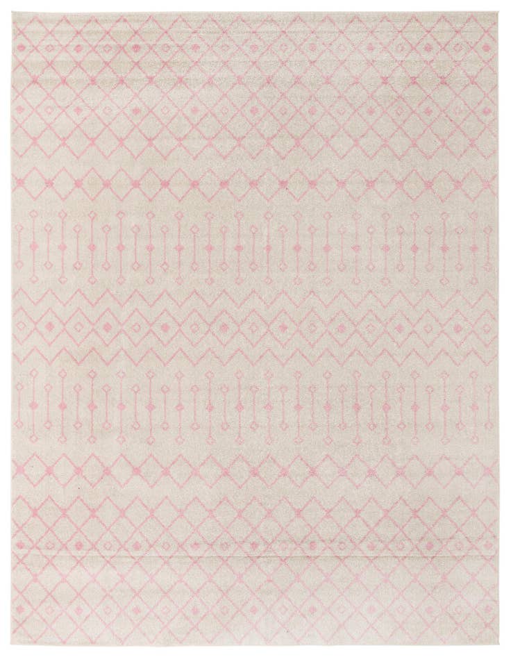 Detail image of 10' 8 x 14' Moroccan Trellis Rug