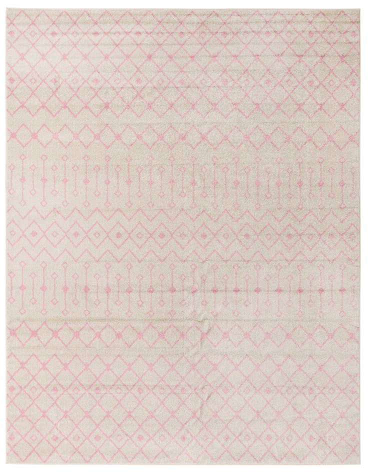 Detail image of 10' x 13' Moroccan Trellis Rug