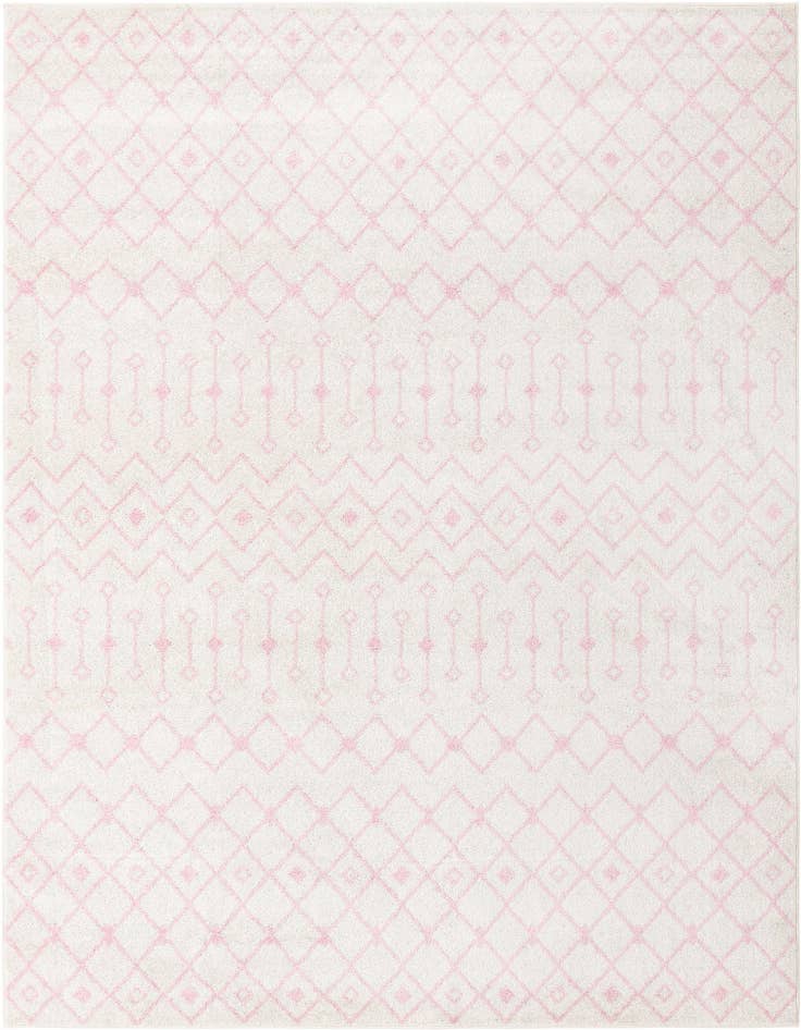 Detail image of 9' x 12' Moroccan Trellis Rug