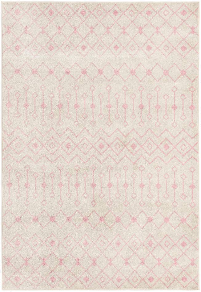 Detail image of 6' x 9' Moroccan Trellis Rug