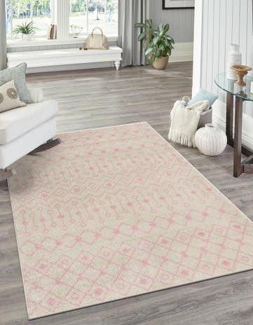 2' x 3' Moroccan Trellis Rug