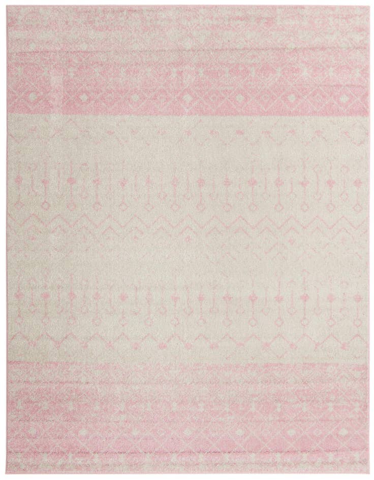 Detail image of 7' 10 x 10' Moroccan Trellis Rug