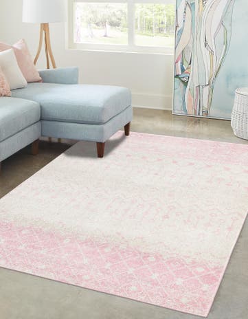 6' x 9' Moroccan Trellis Rug