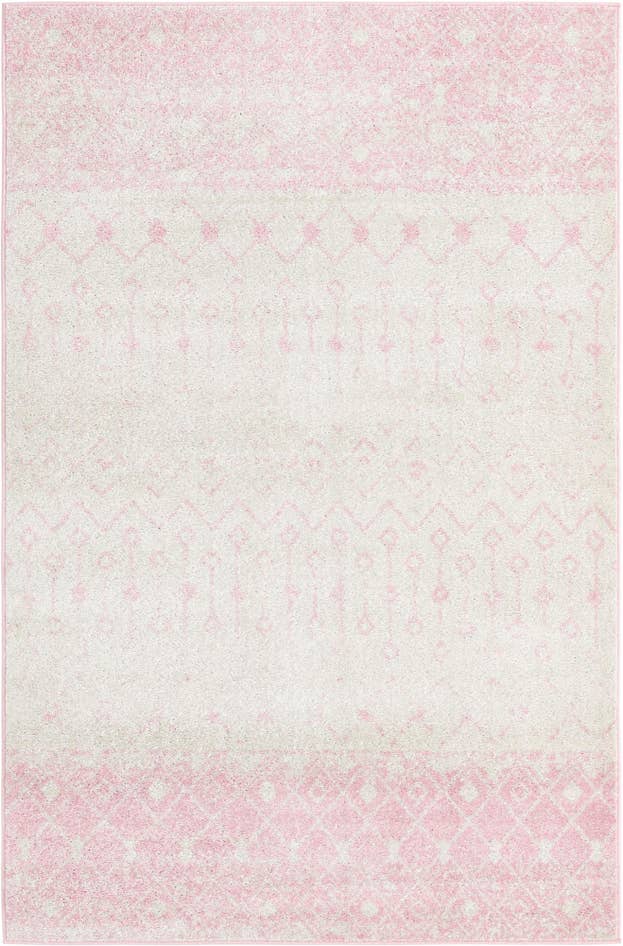 Detail image of 5' 3 x 8' Moroccan Trellis Rug