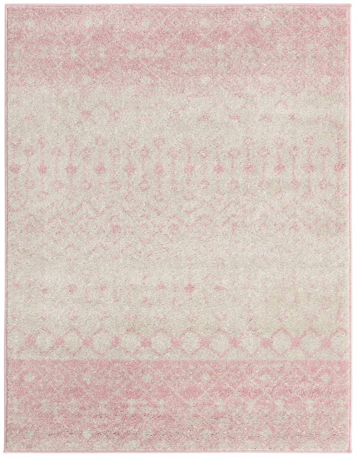Detail image of 4' x 6' Moroccan Trellis Rug