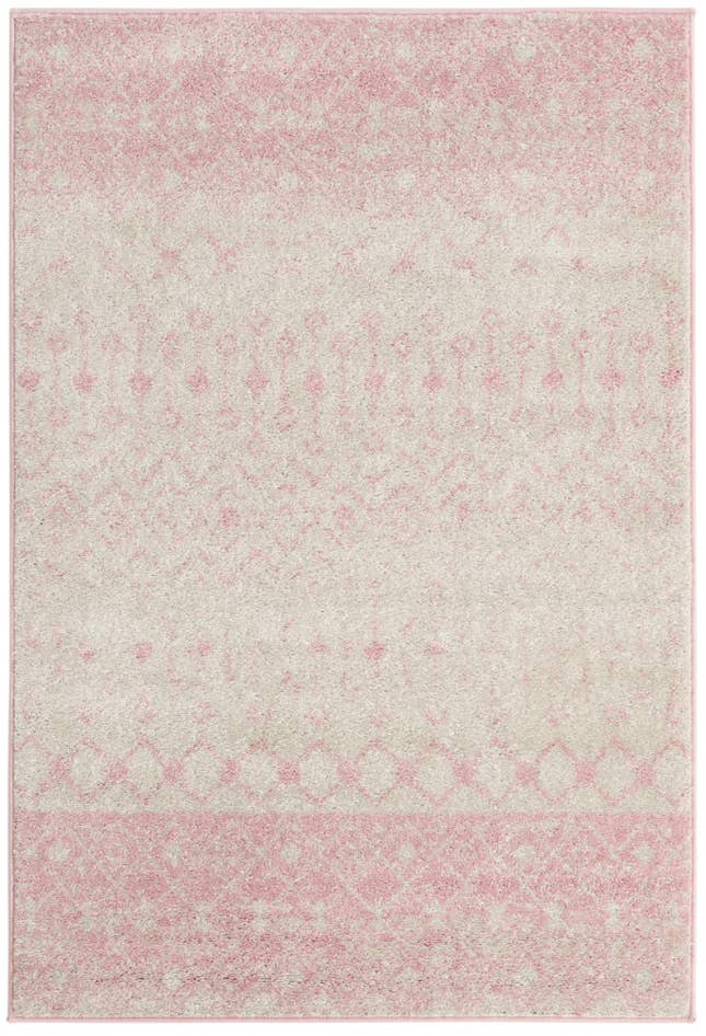 Detail image of 4' x 6' Moroccan Trellis Rug
