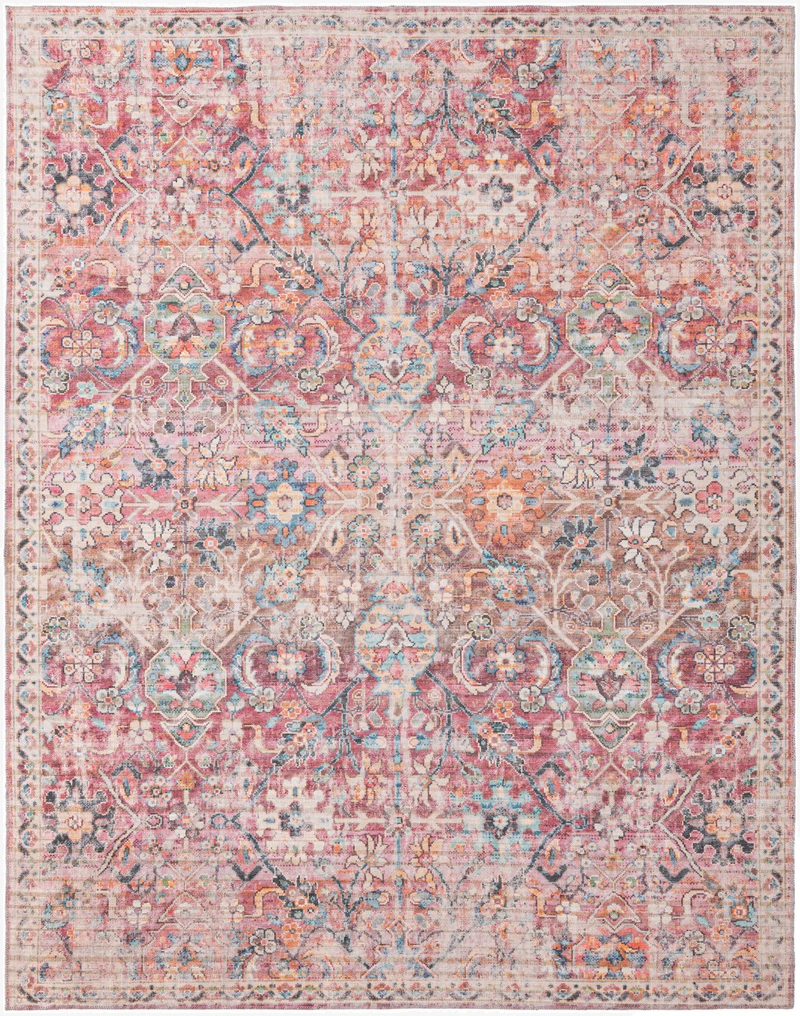 Primary image  7' 10 x 10'  Washable Nostalgia Rug