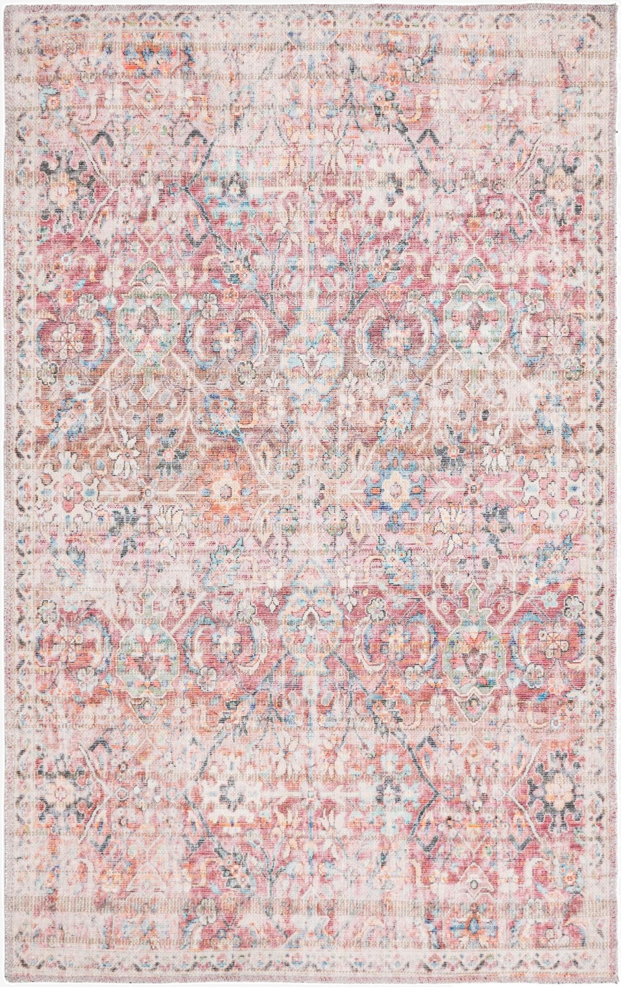 Primary image  3' 3 x 5' 3  Washable Nostalgia Rug