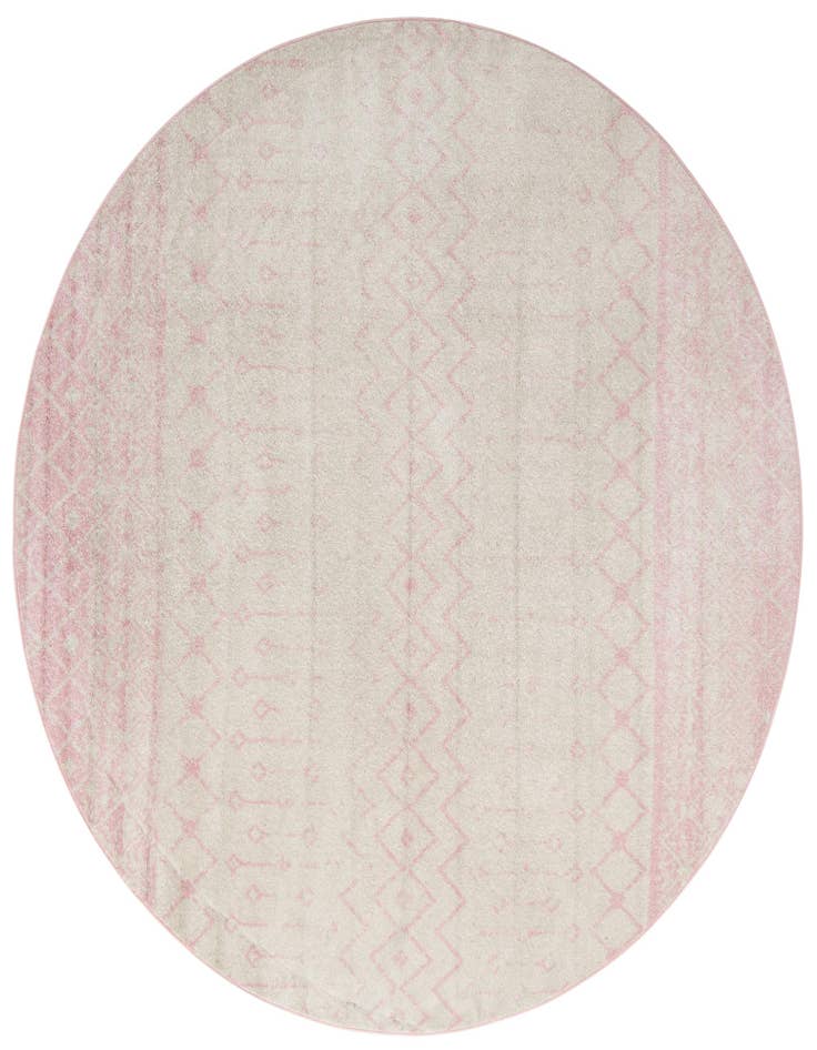 Detail image of 10' x 10' Moroccan Trellis Round Rug
