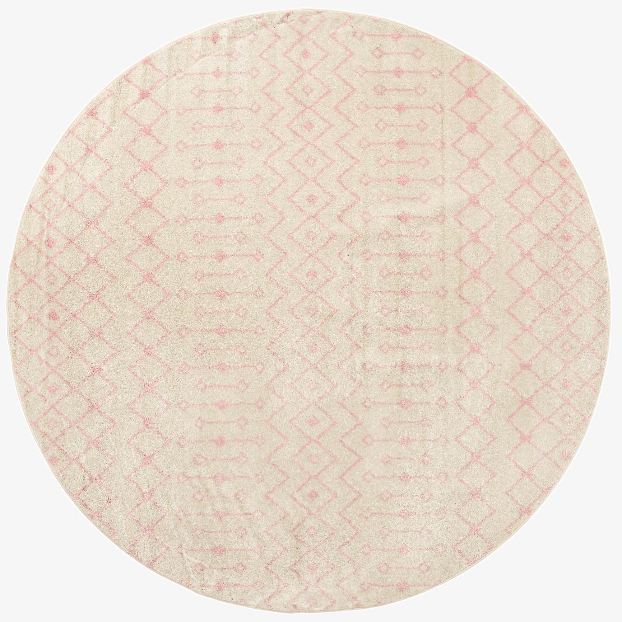 Primary image 10' x 10' Moroccan Trellis Round Rug