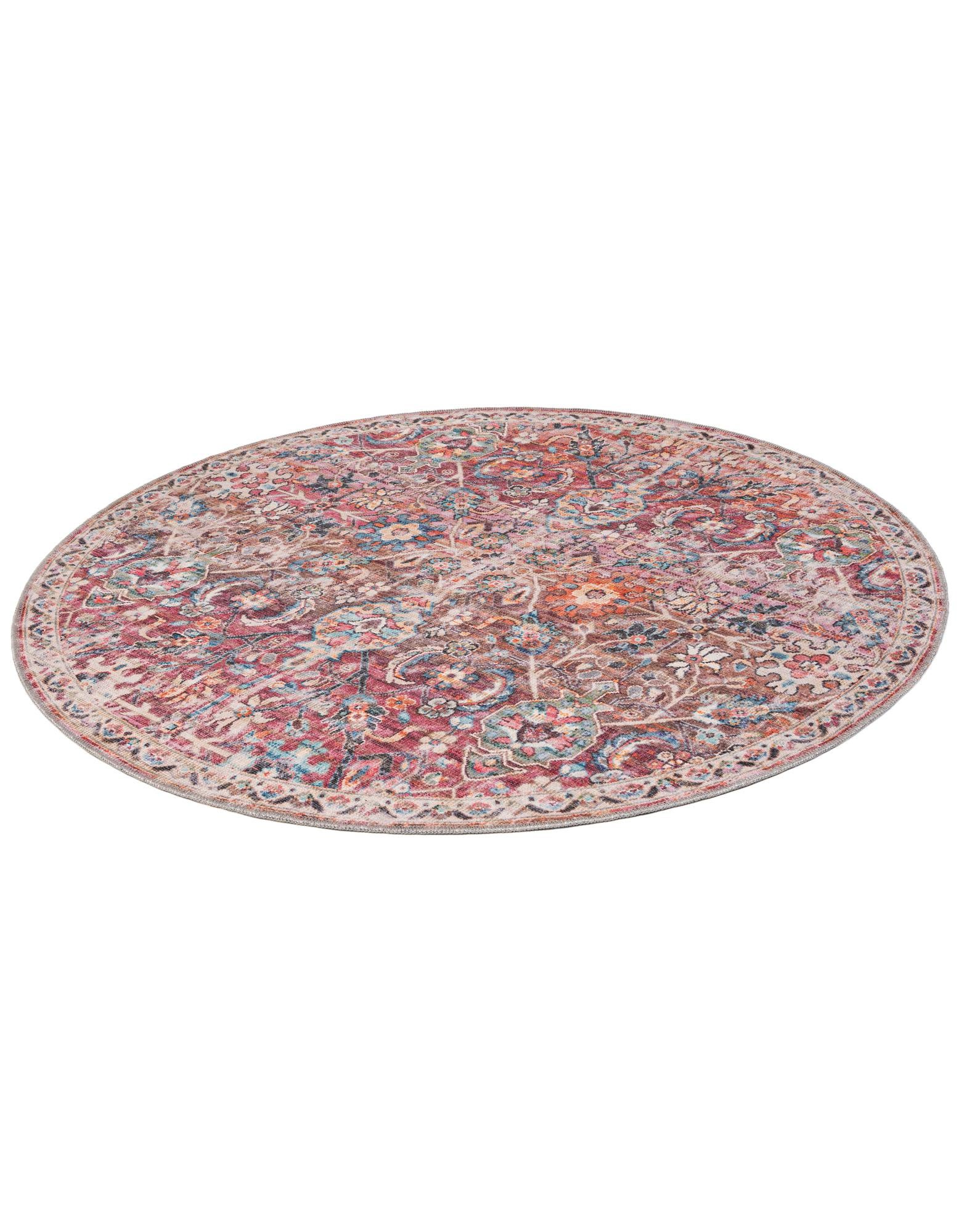 5' 3 x 5' 3 Nostalgia Round Rug