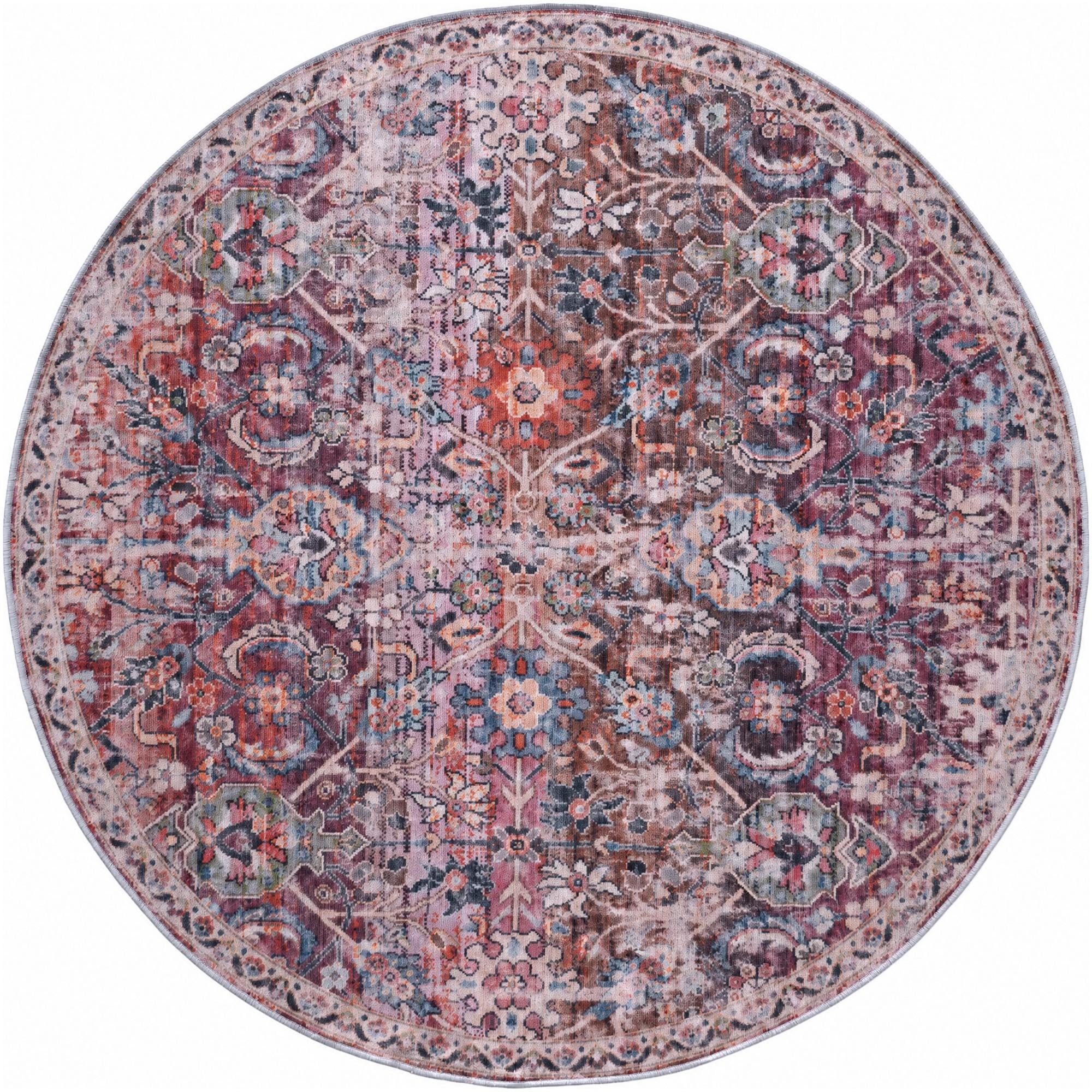 185cm x 185cm Nostalgia Round Rug