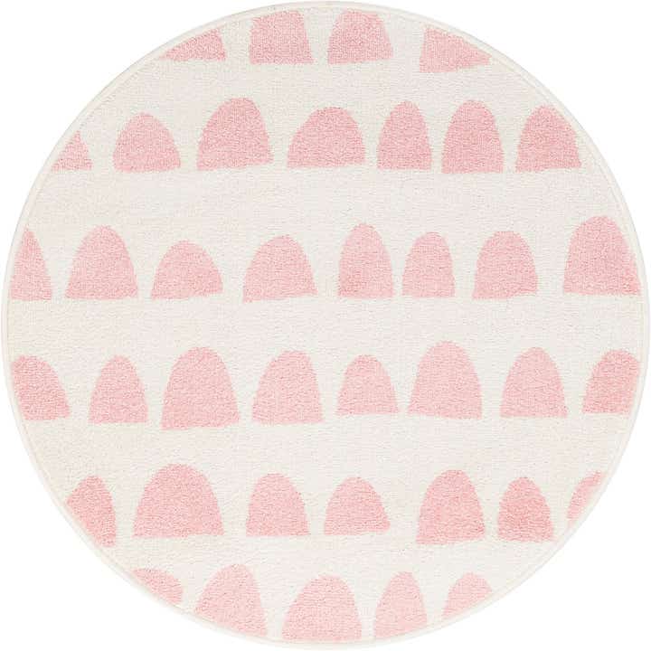 3' 3 x 3' 3 Whimsy Kids Round Rug
