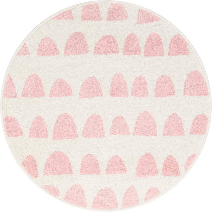 Detail image of 3' 3 x 3' 3 Whimsy Kids Round Rug