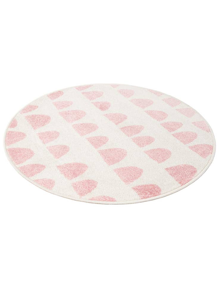 Detail image of 3' 3 x 3' 3 Whimsy Kids Round Rug