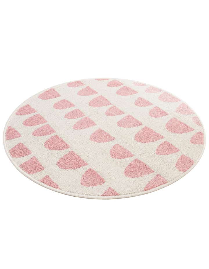 3' 3 x 3' 3 Whimsy Kids Round Rug