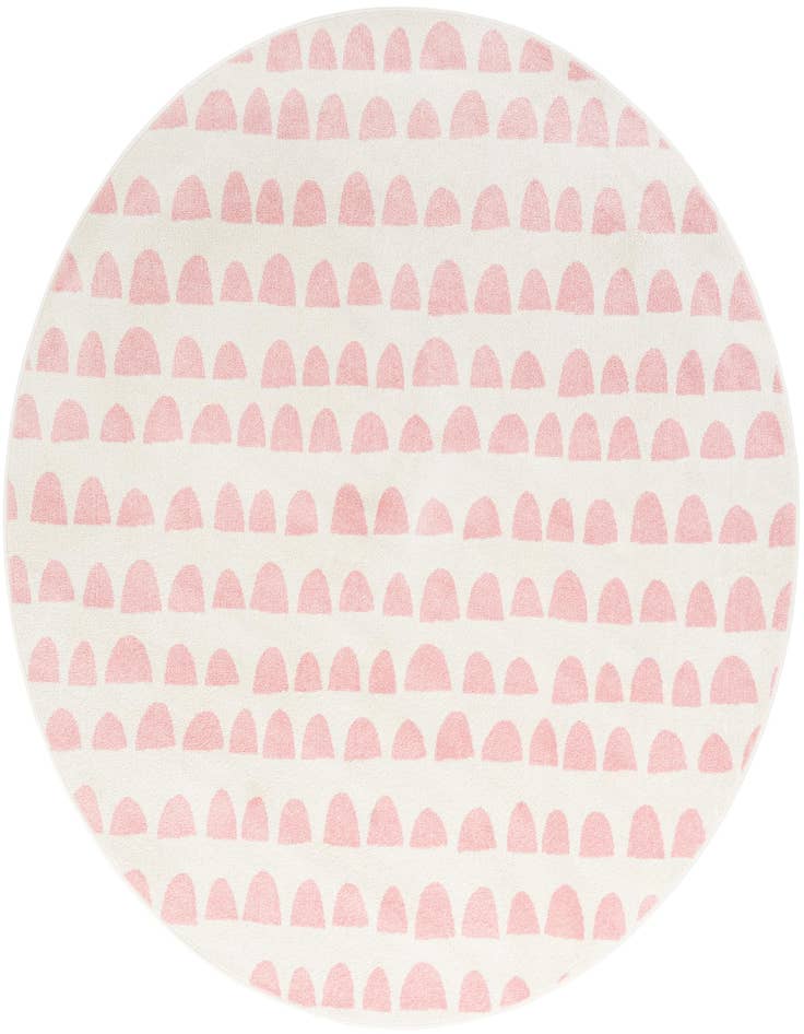 Detail image of 7' 10 x 7' 10 Whimsy Kids Round Rug