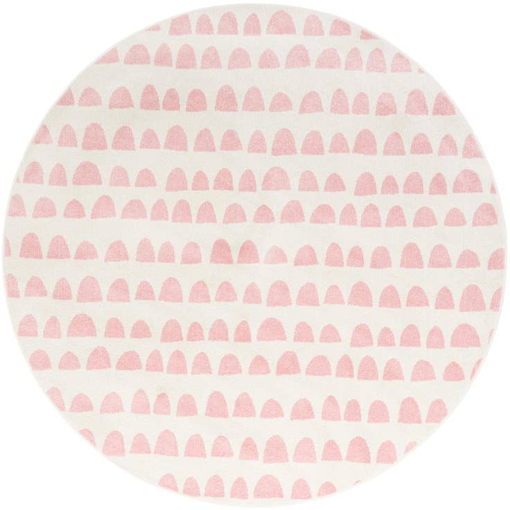Detail image of 7' 10 x 7' 10 Whimsy Kids Round Rug