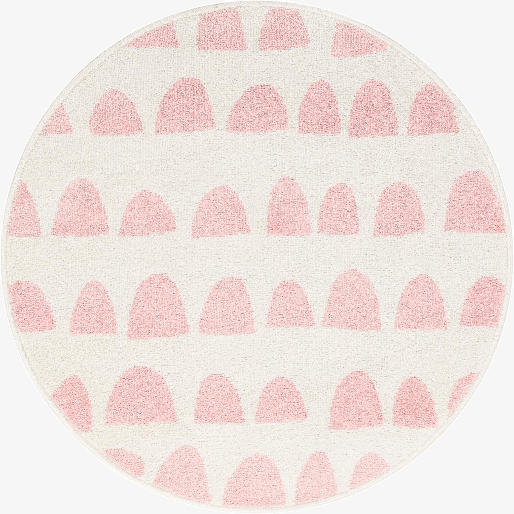 3' 3 x 3' 3 Whimsy Kids Round Rug