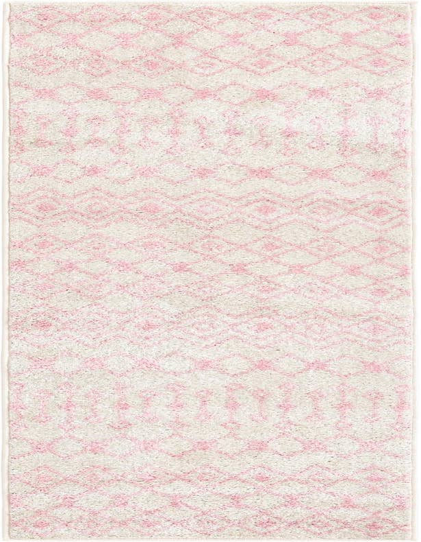Detail image of 2' x 7' Moroccan Trellis Runner Rug