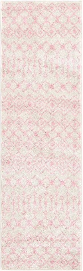 Detail image of 2' x 7' Moroccan Trellis Runner Rug