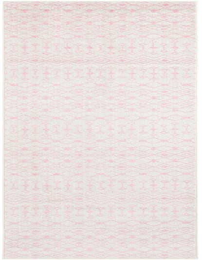 Detail image of 3' 3 x 16' 5 Moroccan Trellis Runner Rug