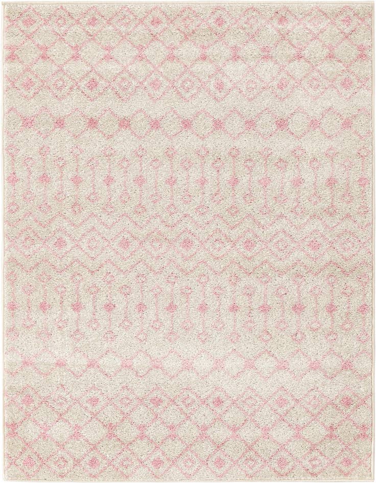 Detail image of 2' x 5' Moroccan Trellis Runner Rug